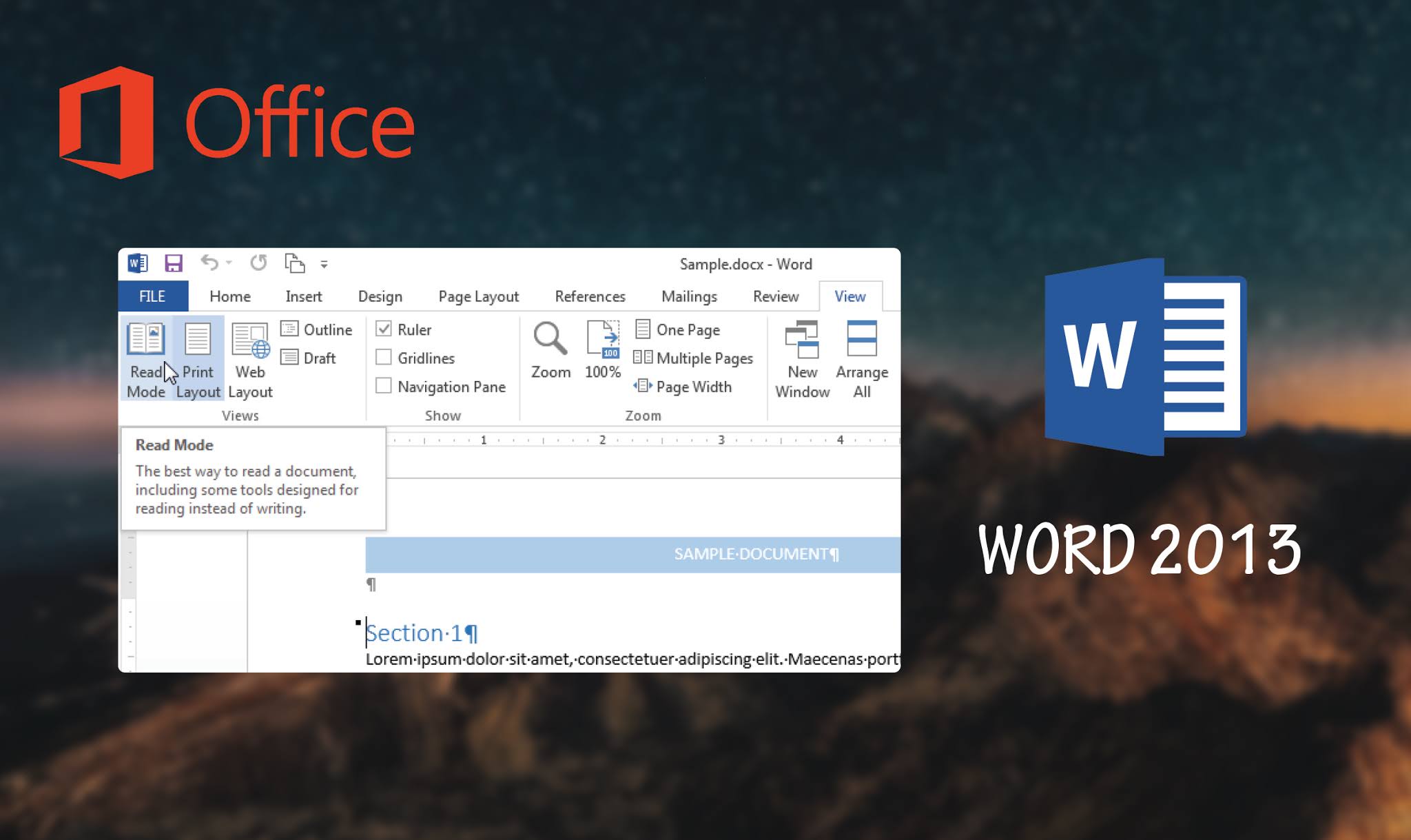 Word Office 2013