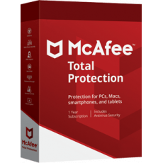 McAfee Total Protection 2023-2024, Runtime: 1 year, Device: 1 Device, image 