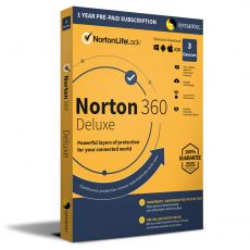 Norton 360 Deluxe 2023-2024, Runtime: 1 year, Device: 3 Device, image 