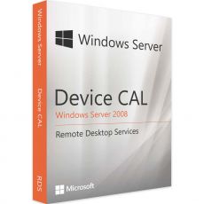 Windows Server 2008 RDS - Device CALs, Client Access Licenses: 1 CAL, image 