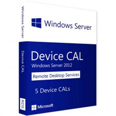 Windows Server 2012 RDS - 5 User CALs